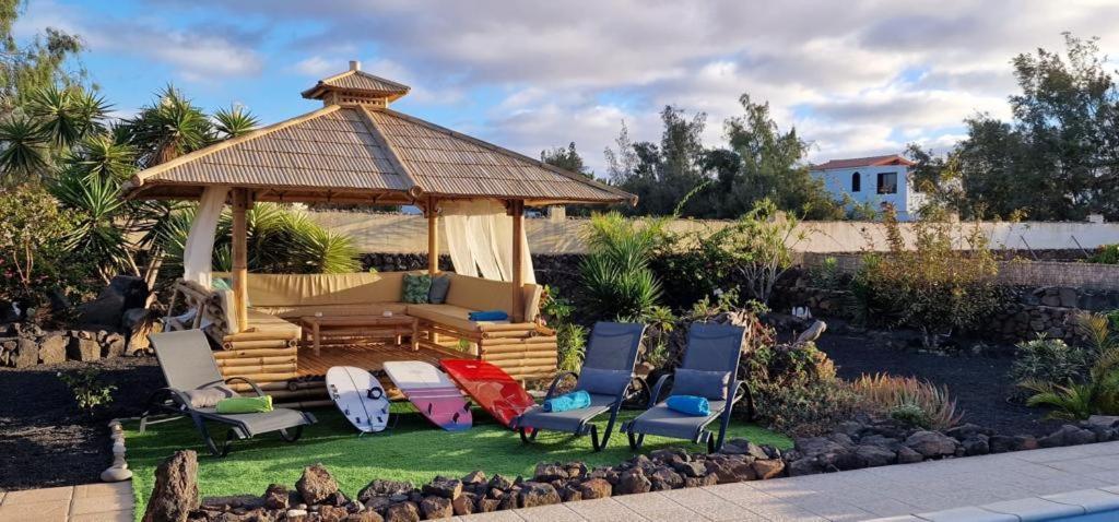 Casa Yukka Villa With Heated Pool Lajares Exterior photo